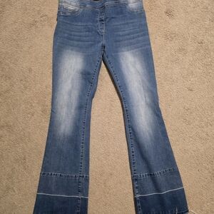 Women's Blue Flared Jeans